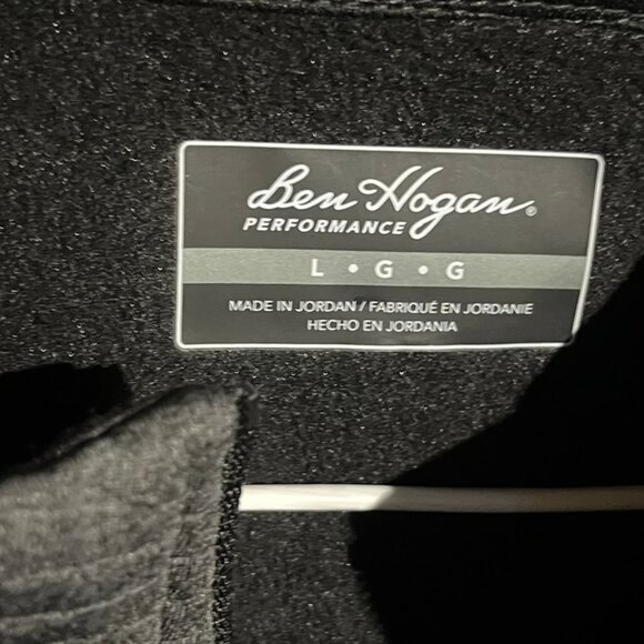 Ben Hogan Performance Full-Zip Jacket – Black/Grey (Men’s L) - Picture 3 of 3